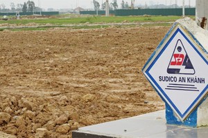 Dự án Nam An Khánh cảu Sudico vẫn chưa có công trình công cộng nào được Kl99ok phiên bản mới xây dựng